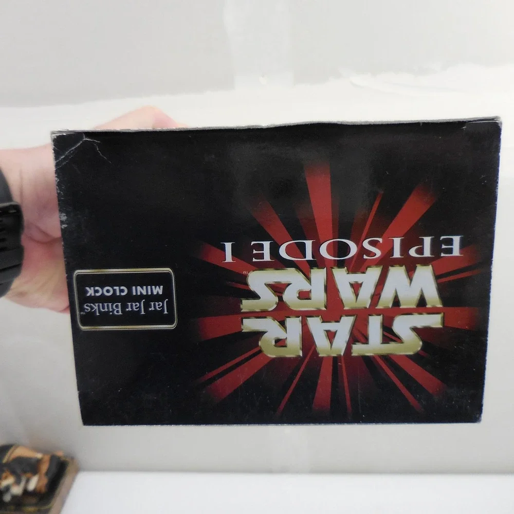 Star Wars Episode I Jar Jar Binks‎ Mini Clock Nelsonic SW1035 Vintage 1999 New